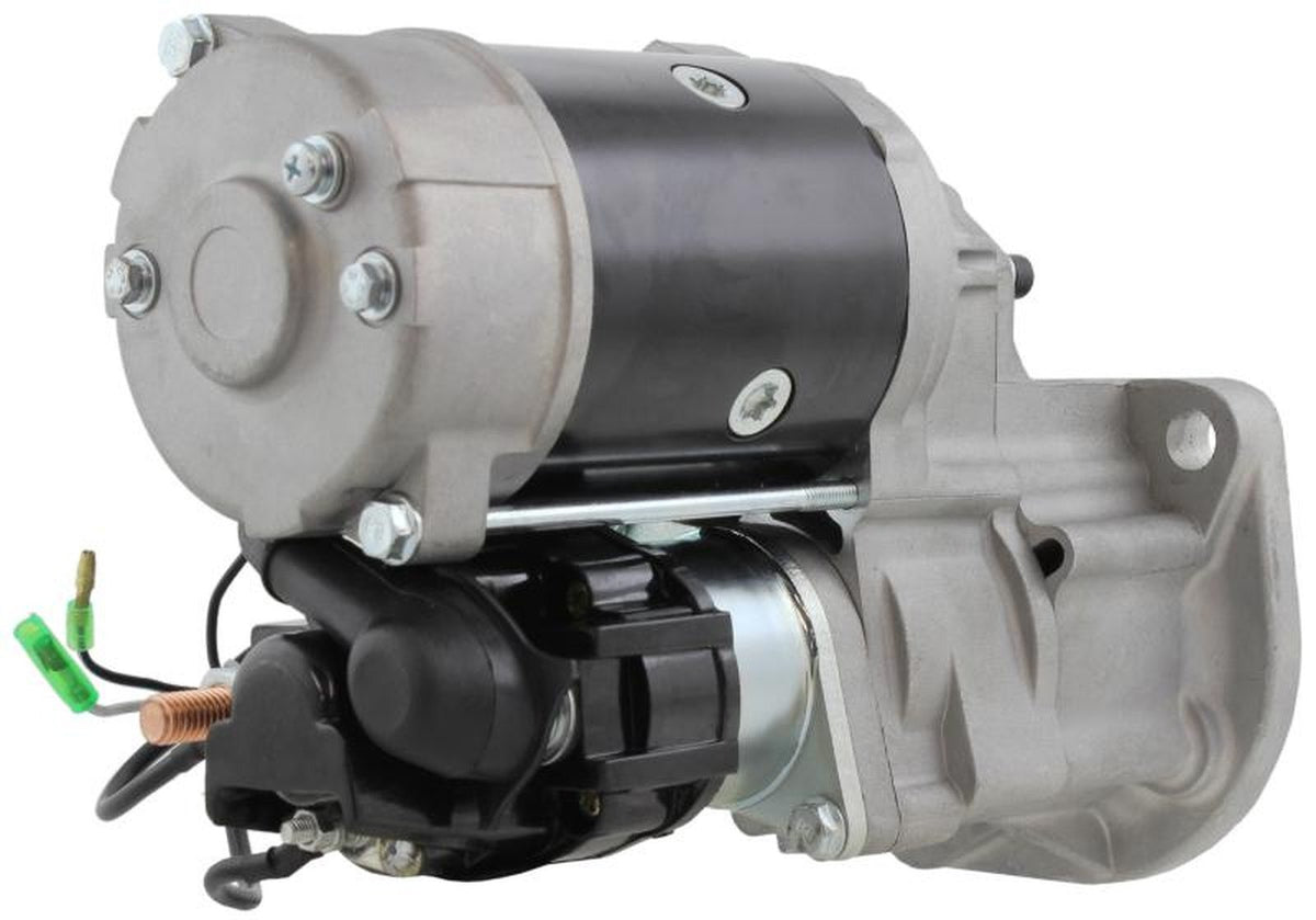 24V starter 19870 for Isuzu 4BG1, 4BG1T, 4BG1TC and Takeuchi, replaces 0-24000-3250, 0-24000-3251, 0-24000-3252