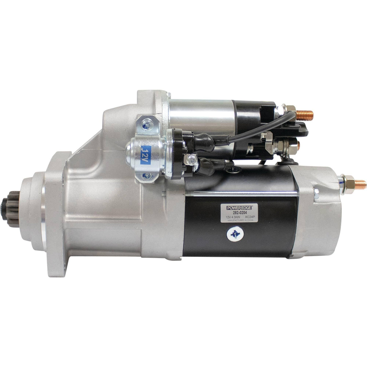 Genuine Denso starter 282-0204 for Peterbilt, Kenworth, Ford, replaces 61019507, 5267911, 3965281, 5363430