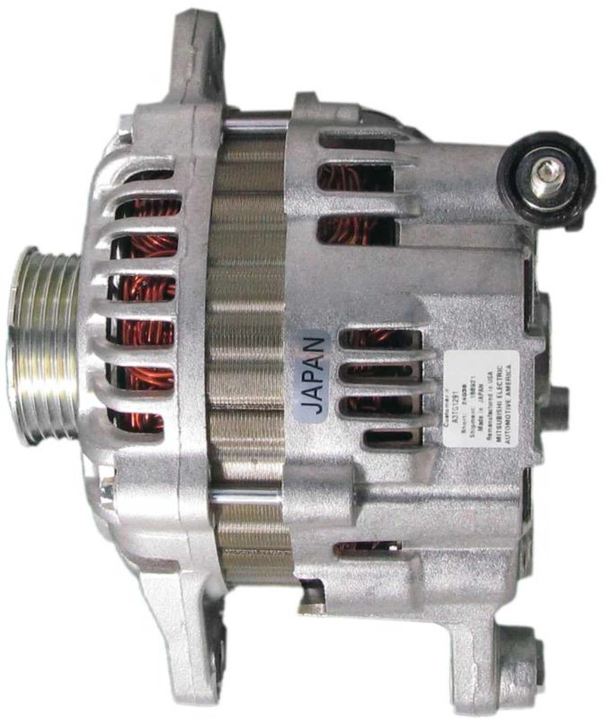 12V alternator 11025 for Mazda RX-8, replaces A3TG1291, A003TG1291, LRA03140, N3H1-18-300