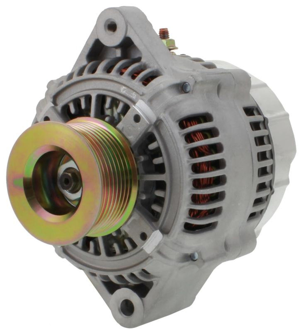 Delco style 12V alternator 12195, replaces RE34890, 10459517, 100211-6420, TY6762