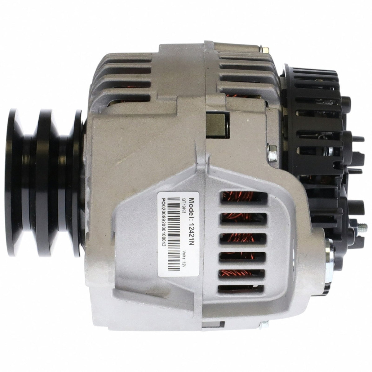 12V alternator 12421 for Perkins 6-365, replaces 3708-634-MI, 439279, 2542300, A13VI243