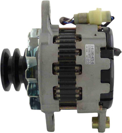 24V alternator 12449 for Hitachi, John Deere, Kobelco, replaces 0-35000-3872, 4454118, 1812004710, 8970466950