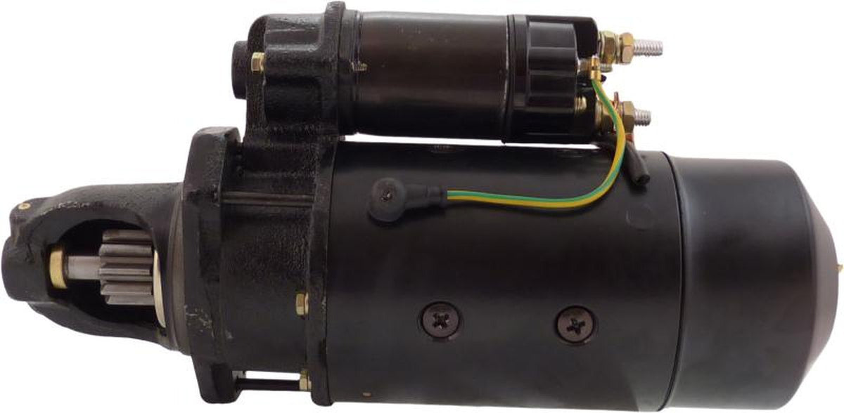 12V starter 16635 for Hino H06C-T, replaces 128000-0770, 128000-0771, 128000-0772, TY6617