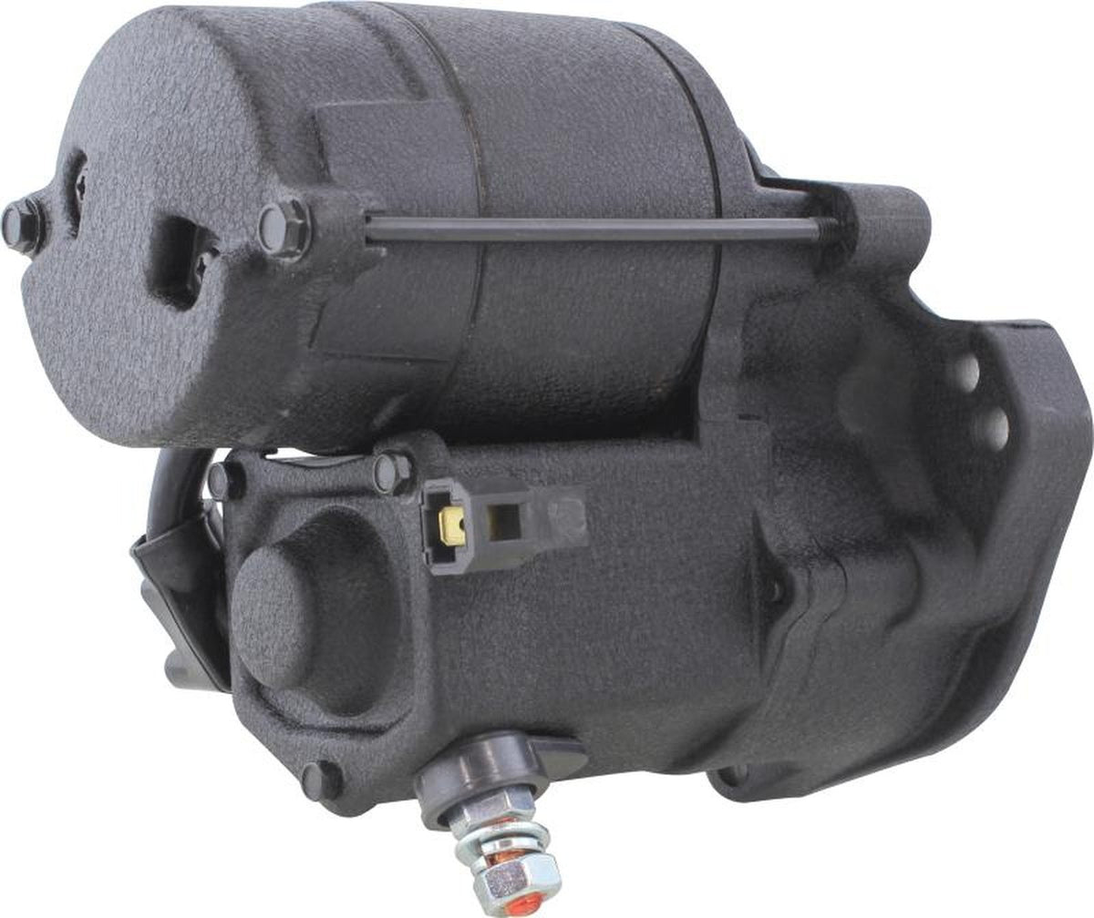 Denso style 12V starter 17617, view 7, replaces 31552-89, 128000-5750, 31570-89