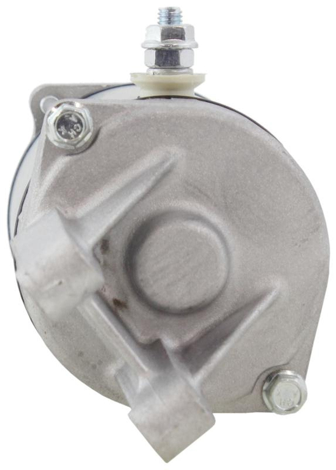 Mitsuba style 12V starter 18641, view 3, replaces 3086240