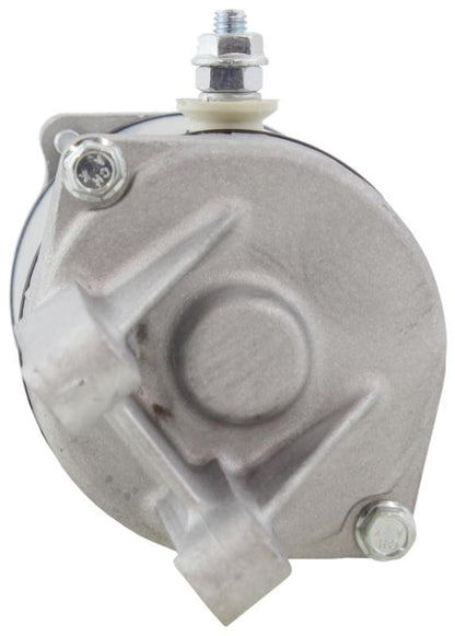 Mitsuba style 12V starter 18641, view 3, replaces 3086240