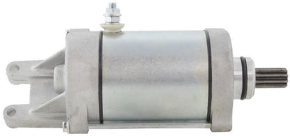 Mitsuba style 12V starter 18641, view 5, replaces 3086240