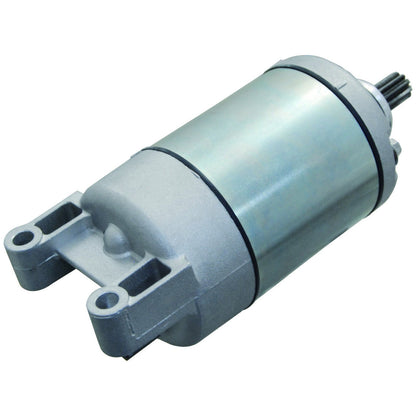 Mitsuba style 12V starter 19643, view 3, replaces 31200-MEW-922