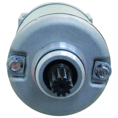 Mitsuba style 12V starter 19643, view 5, replaces 31200-MEW-922