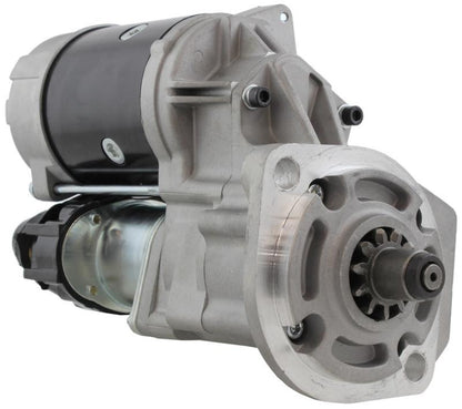 24V starter 19870 for Isuzu 4BG1, 4BG1T, 4BG1TC and Takeuchi, replaces 0-24000-3123, 0-24000-3250, 0-24000-3251, 0-24000-3252
