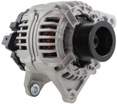 Alternator for New Holland, Komatsu, Case, Kobelco, Fiat 2002-2015, Replaces 2855975, 504010576, LEA0977, LRA03280, 0 124 325 052