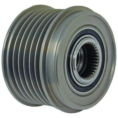 Alternator Pulley for Hyundai Kia 6 Groove Clutch Pulley 24-94299