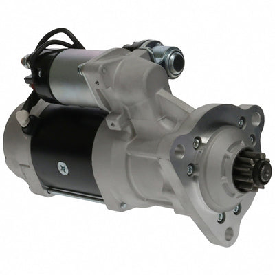 Delco Style Starter for Doosan DX520LC, Mega 400-III PLUS 1995-2017, Replaces 300516-00075, 500902, 65-26201-7074, 65-26201-7058A, 300516-00075B