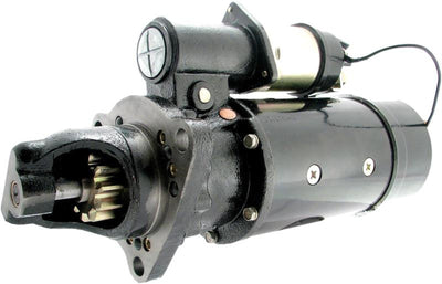Starter for International, Freightliner, Mack, Peterbilt, Ford 1981-2011, Replaces E6HZ-11002-C, F0HZ-11002-A, SR9920LH, 107717A1, 20-2383T91