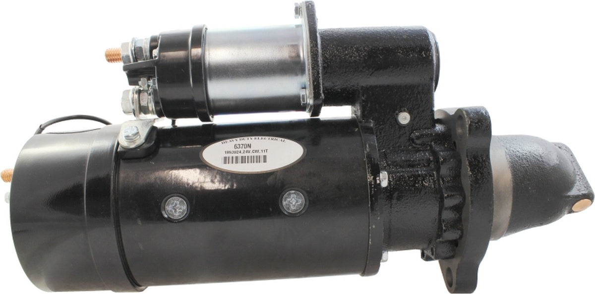 Starter for Terex, Caterpillar, International 1955-2007, 6370, replaces 106-8553, 106-8554, 109-5922, 120-9099