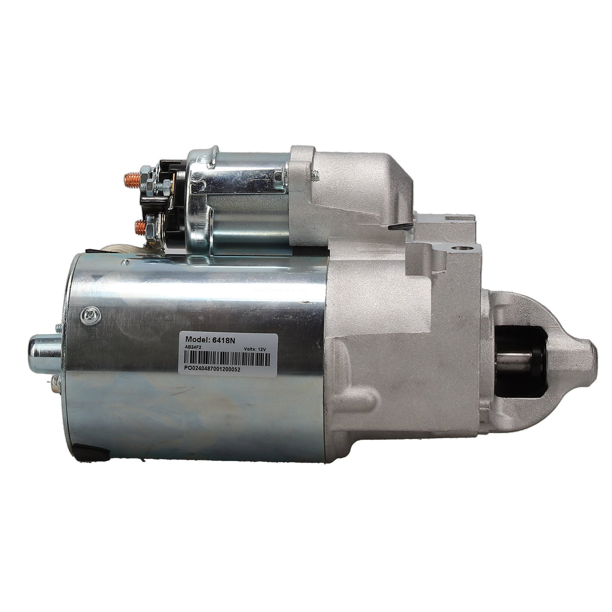 Starter for Hyster, Chevrolet, Buick, Cadillac, Oldsmobile 1990-1997, 6418, replaces 10455012, 10455076, 10465097, 10465435