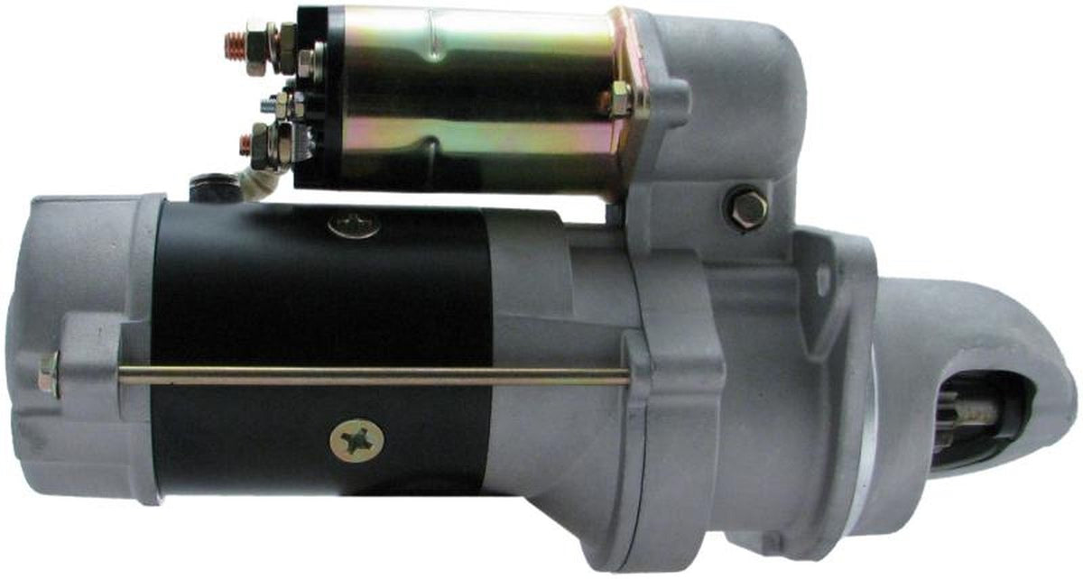 12V starter 6589 for AGCO, White, Champion, replaces 10461466, 10479617, 3918376, 72501755