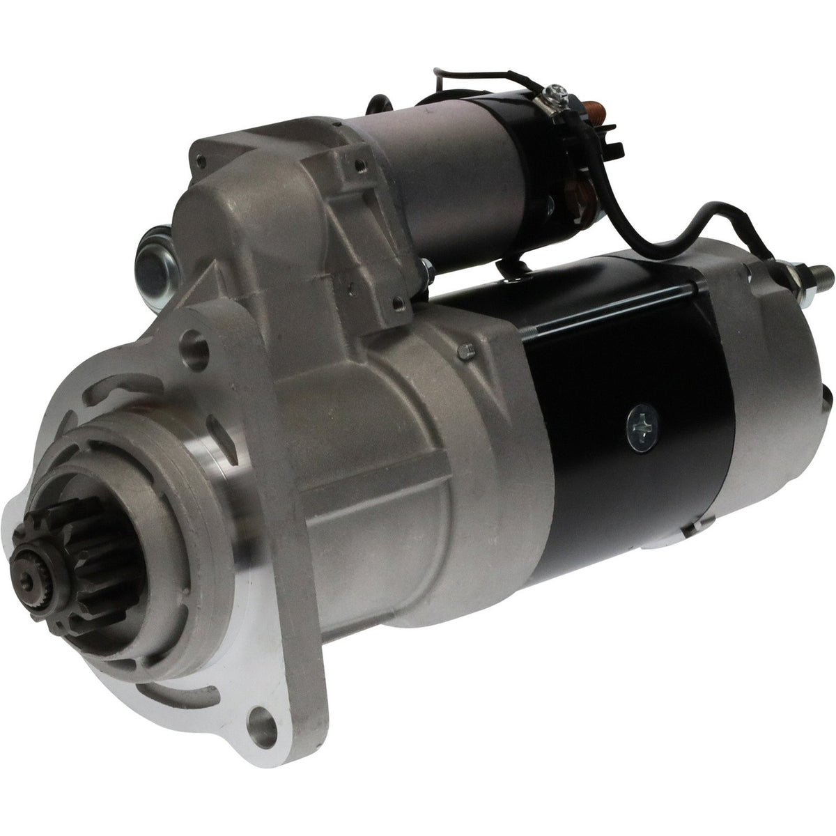12V starter 6910 for Mercedes-Benz MBE4000, view 6, replaces 8200287