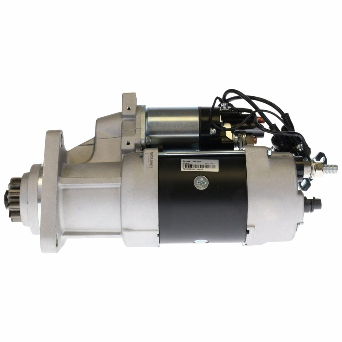 Delco 39MT style 12V starter 6911, replaces 8200429, 8200104, 8200428