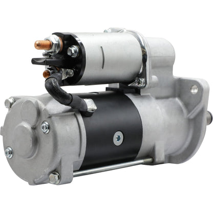 Genuine Delco Remy starter 19011400 for Freightliner, Spartan Motors, replaces 1113276, 10465026, 10465043, 10465407