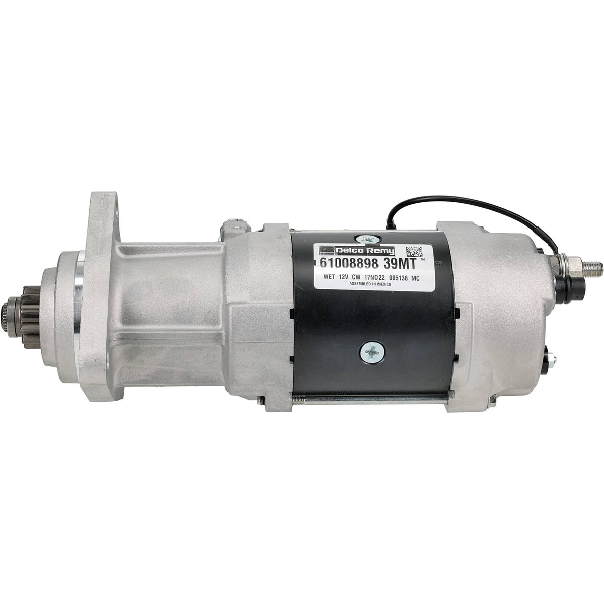 Genuine Delco Remy starter 61008898 for Detroit Diesel DD15, replaces DR61012343, FLA579, 8201004, 9TA0579