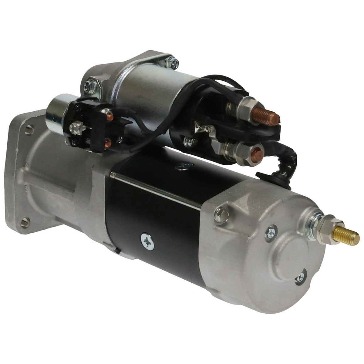 Genuine Delco Remy starter 8200077 for Cummins B6.7, replaces 8200023, 8200235, 8201039, 19026031