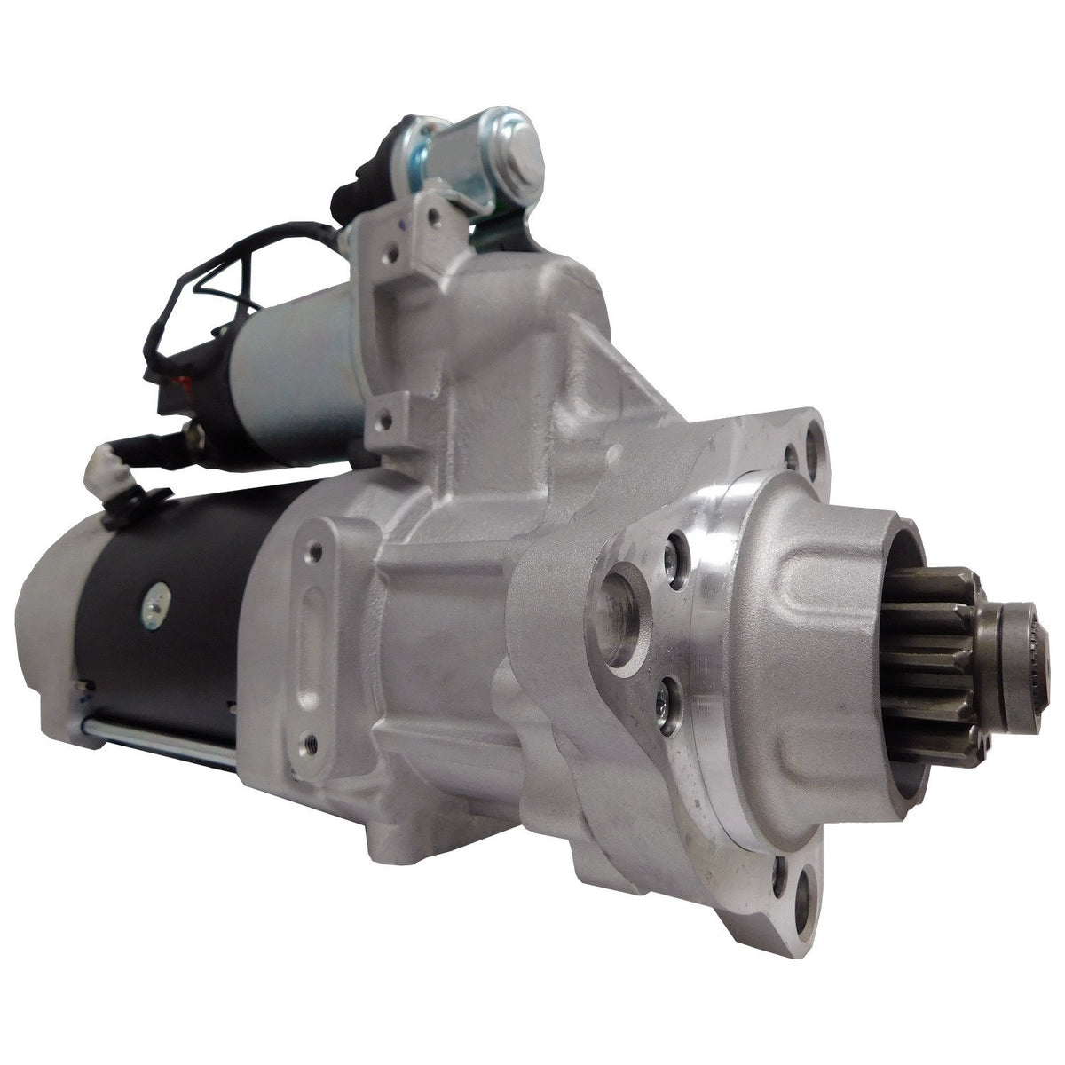 Genuine Delco Remy starter 8200436 for Detroit Diesel DD13, replaces 8200519, LES0545, 2132-8200436