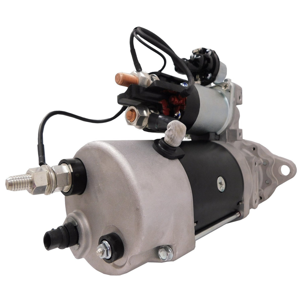 Genuine Delco Remy starter 8200436 for Van Hool, Motor Coach Industries, replaces 8200519, LES0545, 2132-8200436